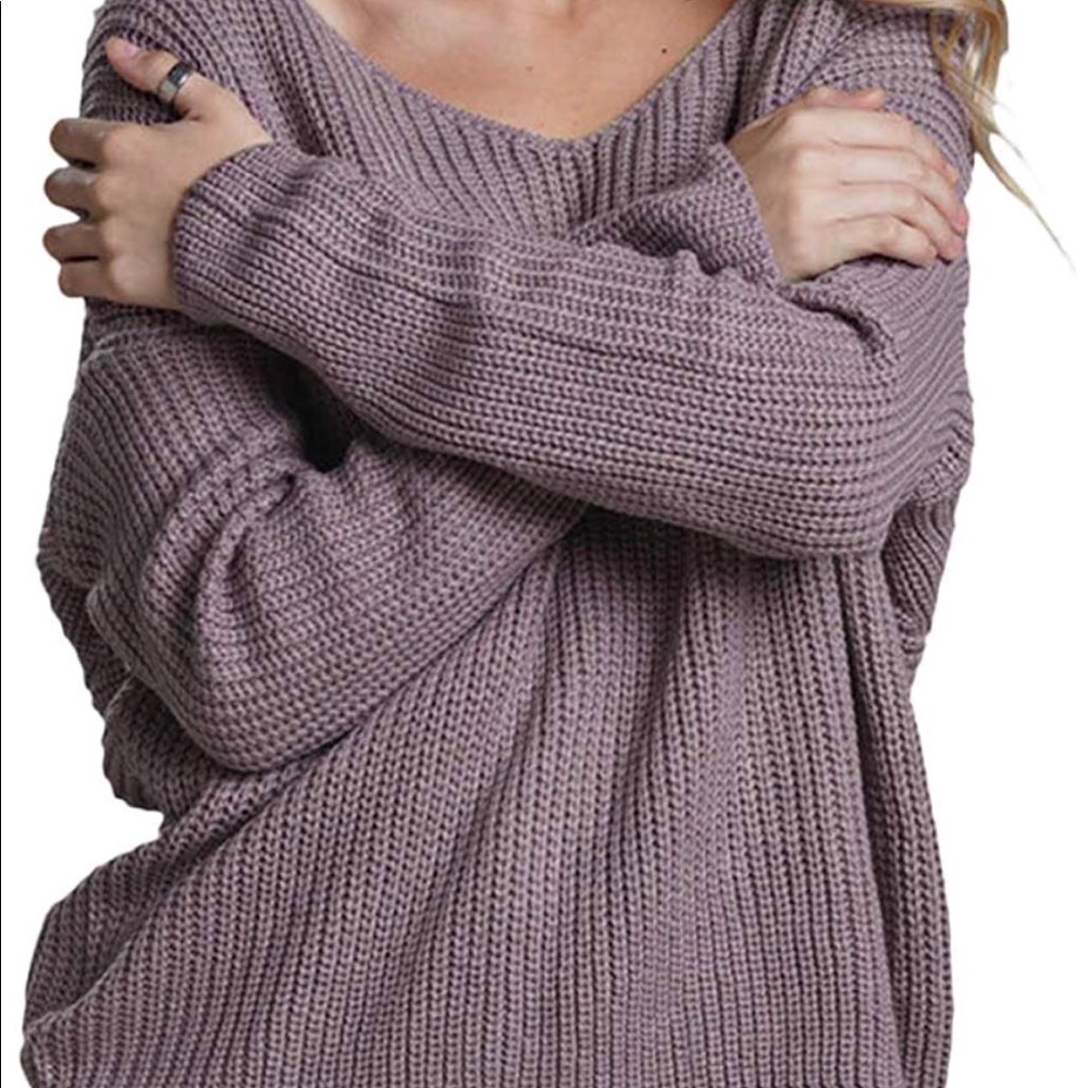 ๐๐ Criss Cross Sweater ๐๐ - Picture 5 of 5